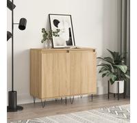 vidaXL Sideboards 2 pcs Sonoma Oak 40x35x70 cm Engineered Wood