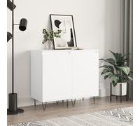 vidaXL Sideboards 2 pcs White 40x35x70 cm Engineered Wood
