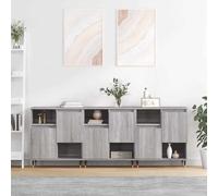 Sideboard Storage Cupboard Highboard Home Side Cabinet Engineered Wood vidaXL