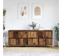 vidaXL Sideboards 3 pcs Old Wood