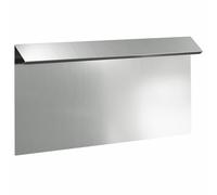 vidaXL Silver Snail Grid 50 x 3.5 x 25 cm Galvanised Steel