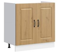 vidaXL Sink Base Cabinet Kalmar Artisan Oak 80x46x81.5 cm Engineered Wood