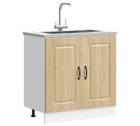 Kitchen Sink Base Cabinet Vanity Unit Sink Basin Storage Cupboard Furniture
