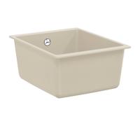 vidaXL Sink Beige 370 x 460 mm 80% Quartz and 20% Resin