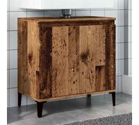 vidaXL Sink Cabinet Old Wood 58x33x60 cm Engineered Wood