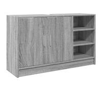 vidaXL Sink Cabinet Vanity Unit Storage Cupboard Grey Sonoma Engineered Wood