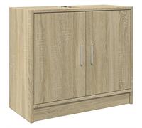 vidaXL Sink Cabinet Vanity Unit Storage Cupboard Sonoma Oak Engineered Wood