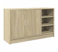 vidaXL Sink Cabinet Vanity Unit Storage Cupboard Sonoma Oak Engineered Wood