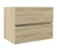 vidaXL Sink Cabinet Vanity Unit Storage Cupboard Sonoma Oak Engineered Wood