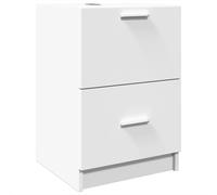 vidaXL Sink Cabinet Vanity Unit Storage Unit Cupboard White Engineered Wood