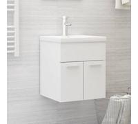 Vidaxl Sink Cabinet White 41X38.5X46 Cm Engineered Wood