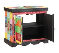 vidaXL Sink cabinet with Door Brown 60 x 35 x 55 cm Solid Mango Wood, Modern Bat