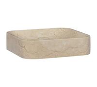 Vidaxl Sink Cream 40X40X10 Cm Marble