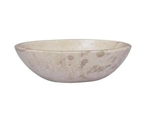 vidaXL Sink Cream 53x40x15 cm Marble