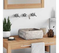 Vidaxl Sink Grey 30X30X13 Cm Marble