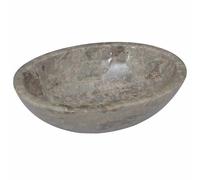 vidaXL Sink Grey 53x40x15 cm Marble
