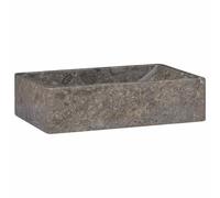 Vidaxl Sink 45X30X12 Cm Marble High Gloss Grey