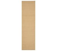 vidaXL Sisal Rug - Natural Material, Anti-slip Backing, Easy Maintenance, Indoor Use, Roll-Packed for Easy Transport, Size 80x300 cm