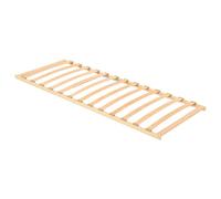 vidaXL Slatted Bed Base with 13 Slats, 70x200 cm, Made from Robust Solid Beechwood Frame and Durable Birch Slats, Suitable for Bedroom, Perfect for a Good Night's Sleep