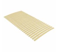 Vidaxl Slatted Bed Base With 24 Slats 100X200 Cm