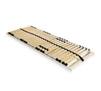 Vidaxl Slatted Bed Base Without Mattress With 28 Slats 7 Zones 80X200 Cm