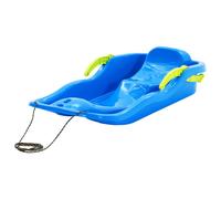 vidaXL Sledge with Brakes Blue 87x40x18 cm Polypropylene