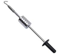 vidaXL Slide Hammer with Hook Rustproof Heavy Duty Manual Dent Puller Car Repair Tool Hand Tool Paintless Dent Removal 65cm Carbon Steel