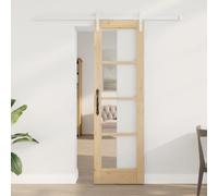 vidaXL Sliding Door ORKDAL Natural 61 x 198.5 cm
