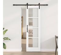 vidaXL Sliding Door ORKDAL White 61 x 198.5 cm