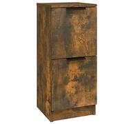 (Smoked oak, 1) vidaXL Sideboards Cupboard Storage Cabinet Home Organiser Engineered Wood