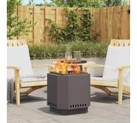 NEW Fire Pit Outdoor Wood-Burning Fireplace Garden Square Patio Durable vidaXL