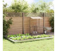 vidaXL Snail Fences 16 pcs Silver Stainless Steel