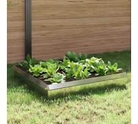 vidaXL Snail Fences 8 pcs Silver Galvanised Steel