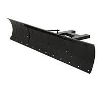 vidaXL Snow Plough for Forklift Driveway Sidewalk Pathway Outdoor Power Equipment Lawn Snow Blower Shovel Blade Pusher Shield Removal Black