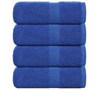 vidaXL Soap Towels 4 pcs Blue 30x30 cm 360 gsm 100% Cotton towel bath towel