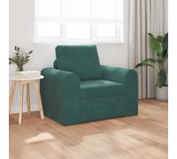 vidaXL Sofa Bed Dark green 98 x 71 x 83 cm Velvet