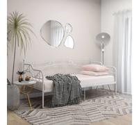 Vidaxl Sofa Bed Frame Without Mattress White Metal 90X200 Cm