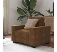 Vidaxl Sofa Chair With Cushion Brown