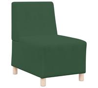 vidaXL Sofa Chair Without Armrest Jungle Green 55cm Corduroy Fabric, Single Sofa, Sofa Comfort, TV Chair, Sofa, Sofa Seating, Relax Sofa, Leisure Sofa Chair
