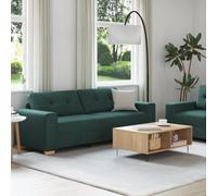 Vidaxl Sofa Set With Cushion 2 Pcs Yellow 221 X 78 X 80 Cm Fabric