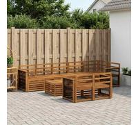 vidaXL Sofa Sets Solid Acacia Wood