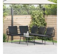 vidaXL Sofa with Cushion Grey x x Metal