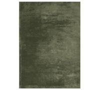 vidaXL Soft and Fluffy Short Pile Rug - Forest Green - Non-Slip and Washable - Large Area Carpet Suitable for LivingRoom, Bedroom, Office (240 x 340 cm)