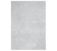 vidaXL Soft and Washable Modern Style Floor Mat Short Pile Rug, Suitable for Underfloor Heating, Non-Slip Backing, STANDARD 100 by OEKO-TEX Tested- Grey