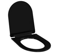 Soft-close Toilet Seat with Quick-release Design Bathroom Toilet Seat vidaXL