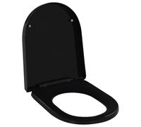 Soft-close Toilet Seat with Quick-release Design Bathroom Toilet Seat vidaXL