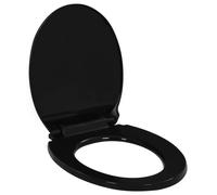 Soft-close Toilet Seat with Quick-release Design Whiteor Black