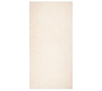 vidaXL Soft Short Pile Floor Mat - Plush Beige Area Carpet, Non-Slip Backing, Machine-Washable, Suitable for Various Spaces 100x200cm