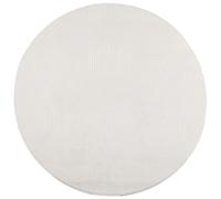 vidaXL Rug IZA Short Pile Scandinavian Look Cream Ø 100 cm