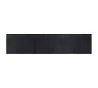 vidaXL Rug Rectangular Bamboo Runner Black 70 x 300 cm